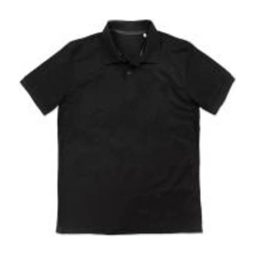 Tricou Pique Polo pentru bărbați ST8050 Negru XL