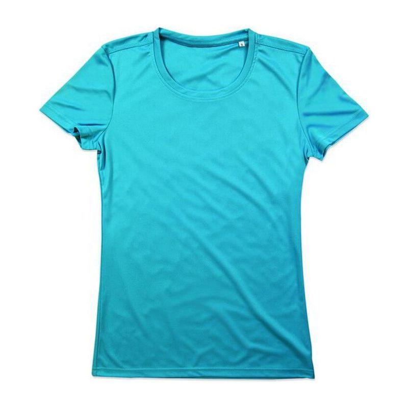 Tricou mânecă scurtă pentru femei Active Sports-T Albastru XL