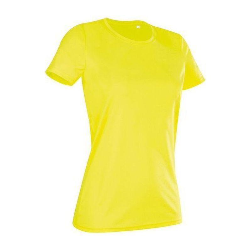 Tricou mânecă scurtă pentru femei Active Sports-T Galben M