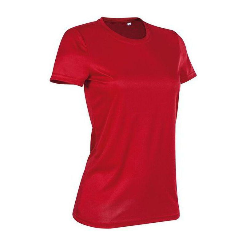 Tricou mânecă scurtă pentru femei Active Sports-T Rosu XL