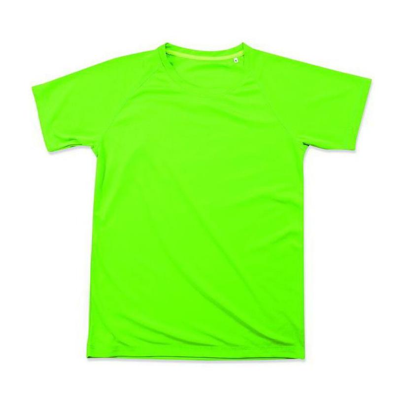 Tricou mânecă scurtă pentru bărbați Active 140 Raglan Verde L