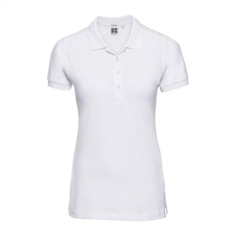 Tricou Polo pentru femei 566F alb XL