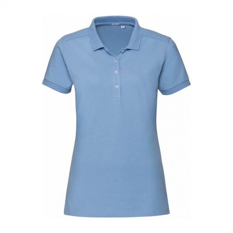 Tricou Polo pentru femei 566F Albastru S