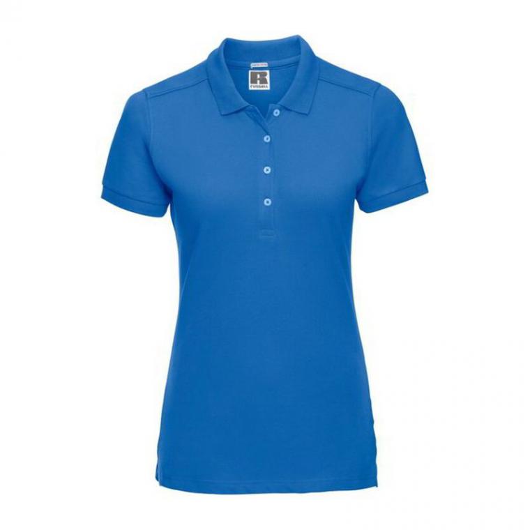 Tricou Polo pentru femei 566F Albastru L