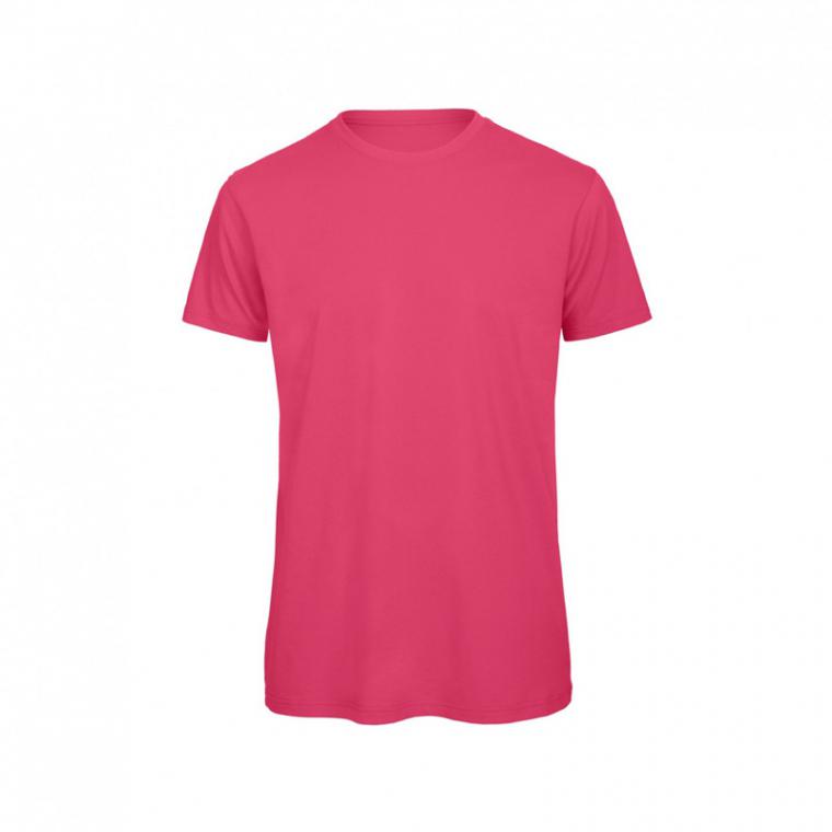 Tricou cu mânecă scurtă pentru bărbați Inspire Roz 3XL