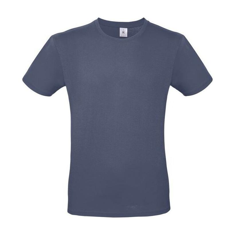 Tricou cu mânecă scurtă UNISEX E150  Albastru XL