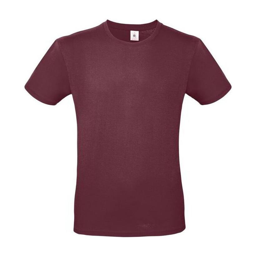 Tricou cu mânecă scurtă UNISEX E150  Bordeaux