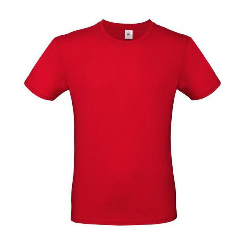 Tricou cu mânecă scurtă UNISEX E150  Rosu 5XL