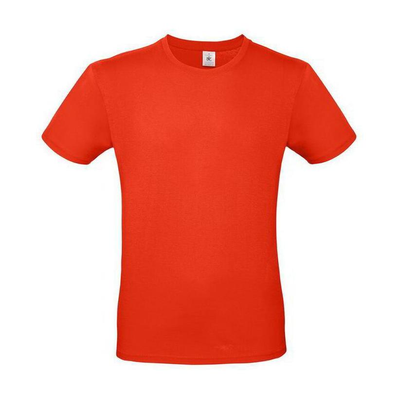 Tricou cu mânecă scurtă UNISEX E150  Rosu XS