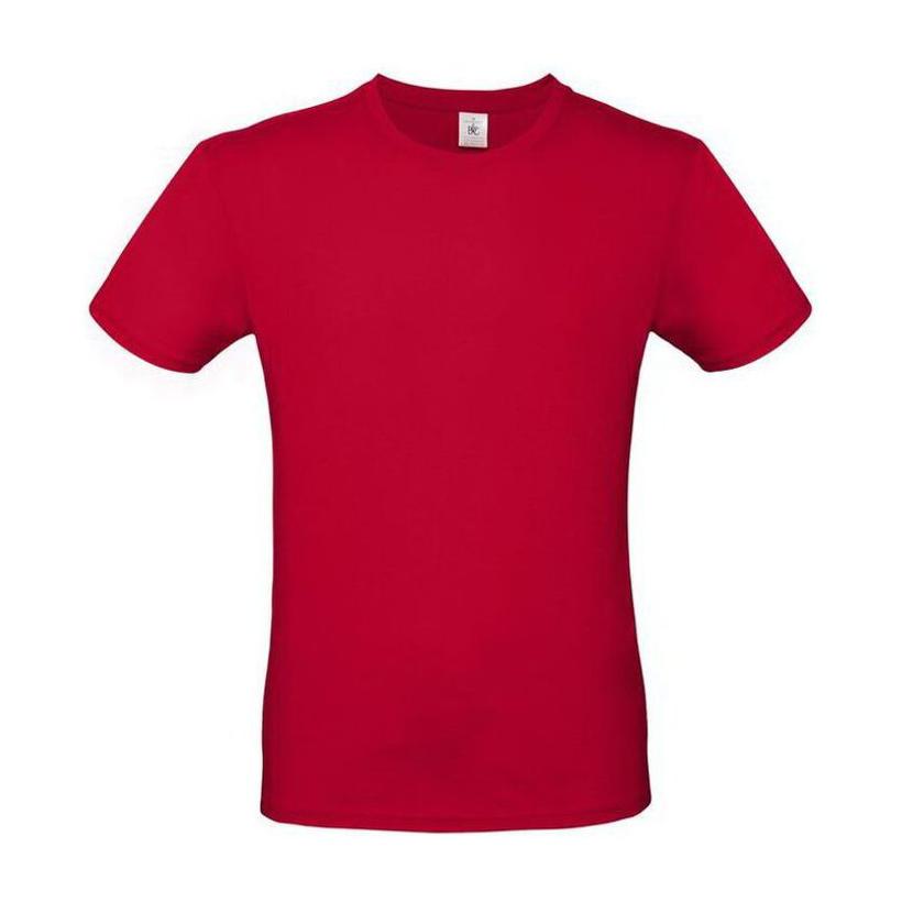 Tricou cu mânecă scurtă UNISEX E150  Rosu XS