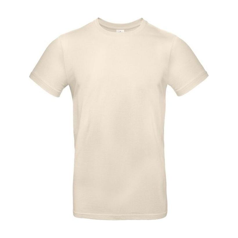 Tricou cu mânecă scurtă UNISEX E190  Beige XS