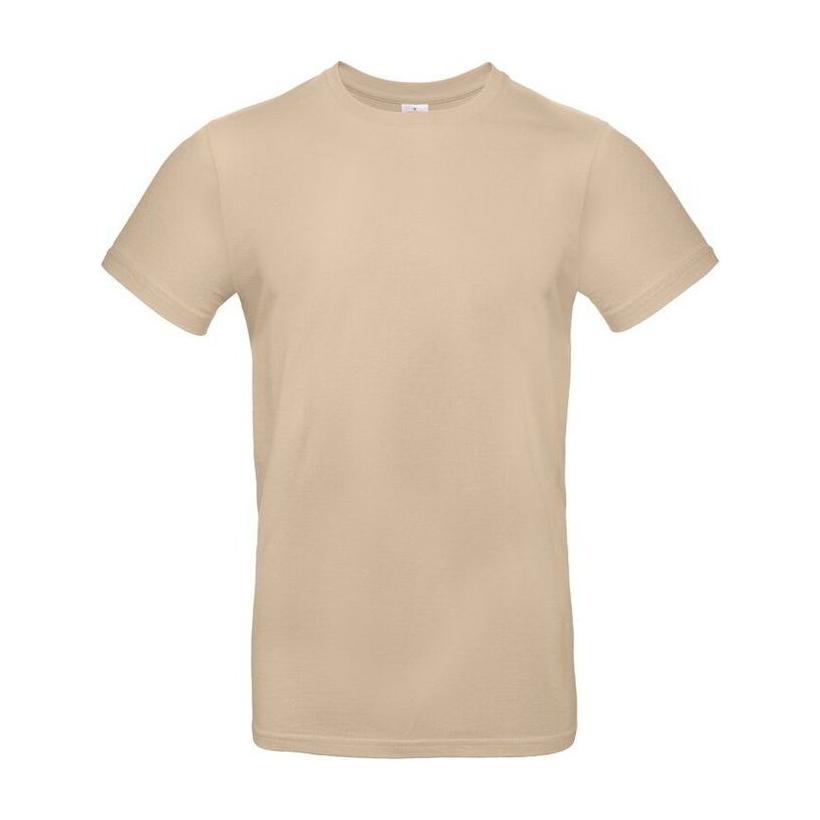 Tricou cu mânecă scurtă UNISEX E190  Beige XS
