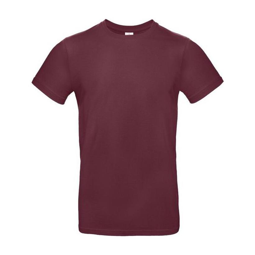 Tricou cu mânecă scurtă UNISEX E190  Bordeaux