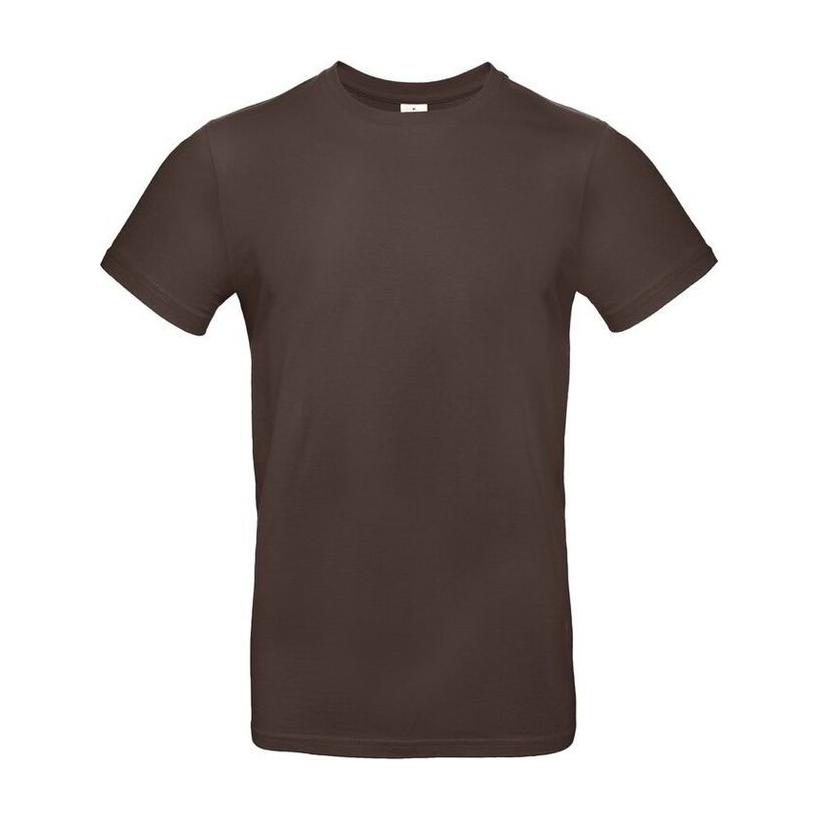 Tricou cu mânecă scurtă UNISEX E190  Maro XS