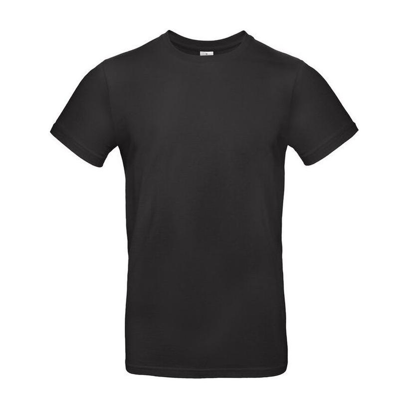 Tricou cu mânecă scurtă UNISEX E190  Negru