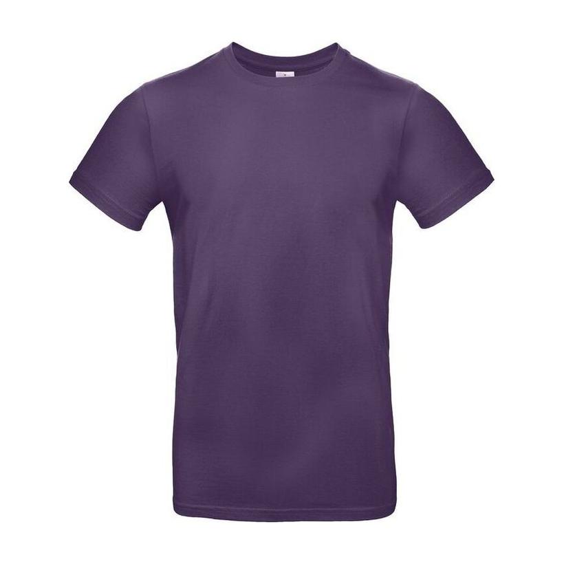 Tricou cu mânecă scurtă UNISEX E190  Mov XS