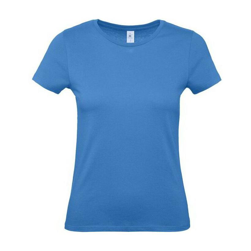 Tricou cu mânecă scurtă pentru femei E150  Albastru XL