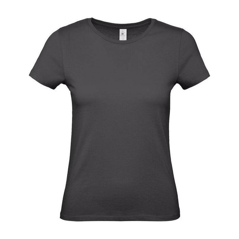 Tricou cu mânecă scurtă pentru femei E150  Negru XL