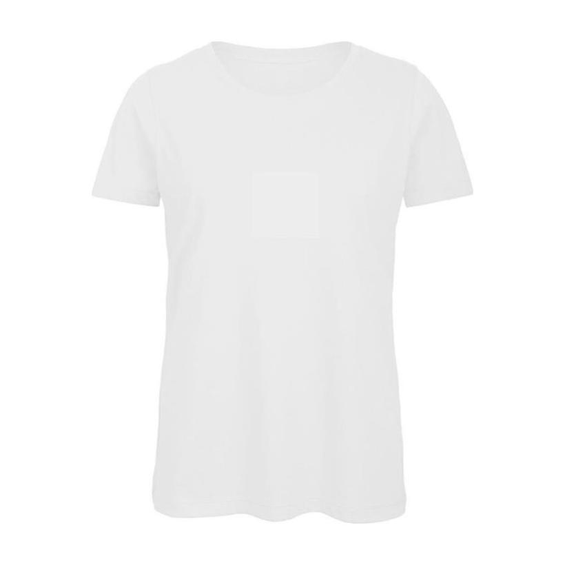 Tricou cu mânecă scurtă pentru femei Inspire White
