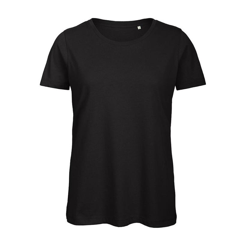 Tricou cu mânecă scurtă pentru damă Inspire TW043 Negru