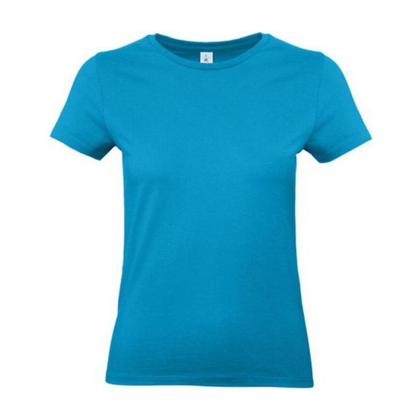 Tricou cu mânecă scurtă pentru femei E190 Albastru XL