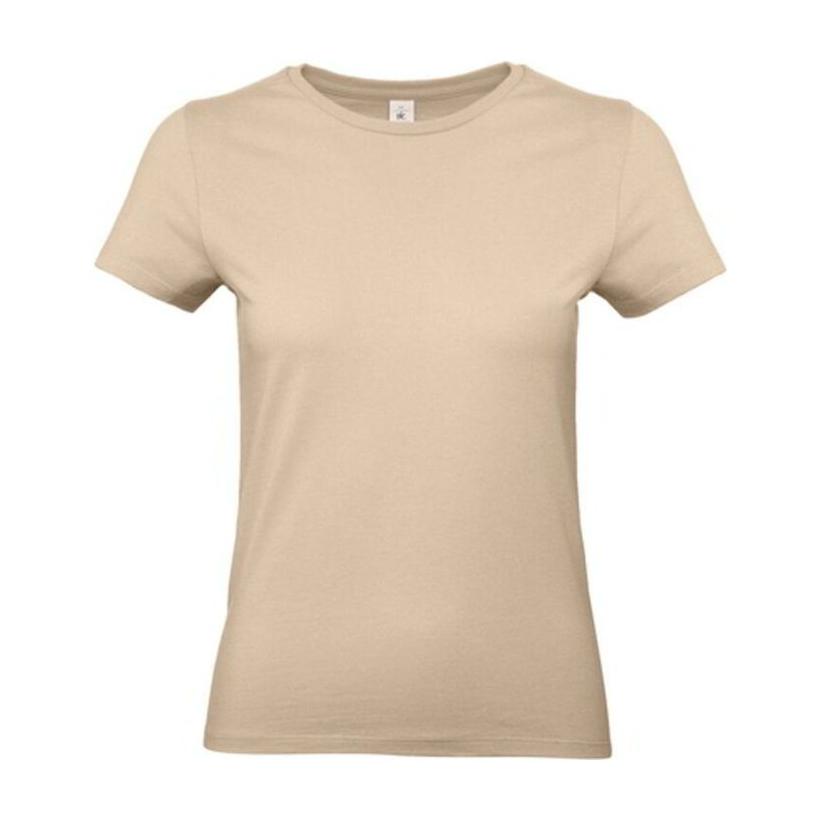 Tricou cu mânecă scurtă pentru femei E190 Beige