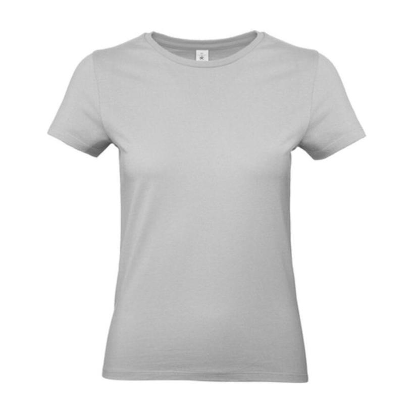 Tricou cu mânecă scurtă pentru femei E190 Gri S