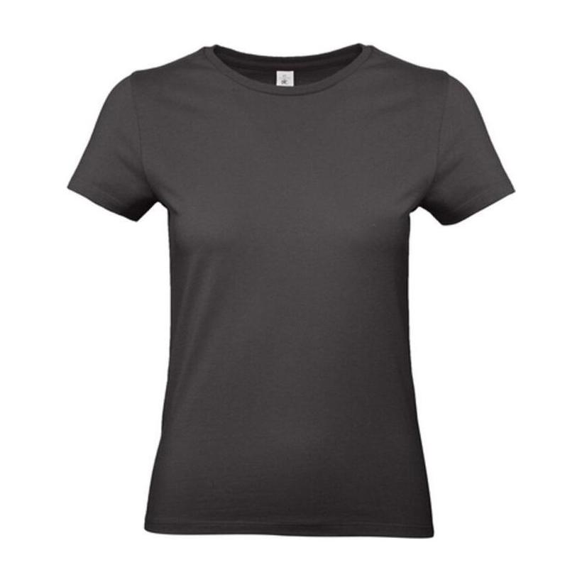 Tricou cu mânecă scurtă pentru femei E190 Negru XXL