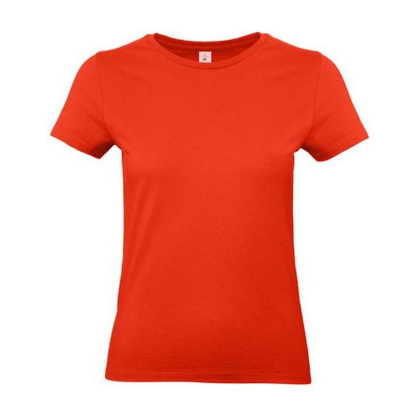 Tricou cu mânecă scurtă pentru femei E190 Rosu M