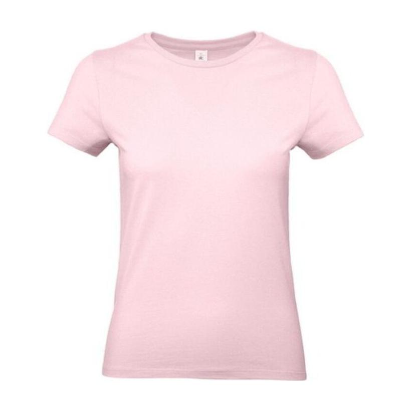 Tricou cu mânecă scurtă pentru femei E190 Roz XL