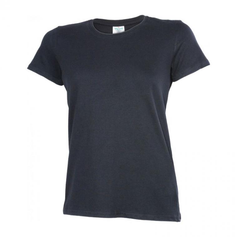 Tricou cu mânecă scurtă pentru damă WCS180 Negru XL