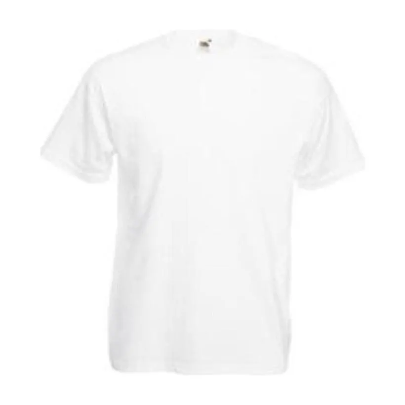 Tricou cu mânecă scurtă pentru bărbați Valueweight Alb XXL