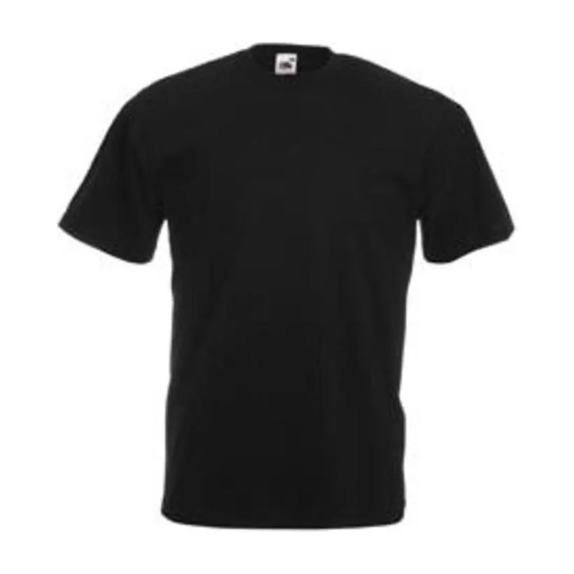 Tricou cu mânecă scurtă pentru bărbați Valueweight Negru XL
