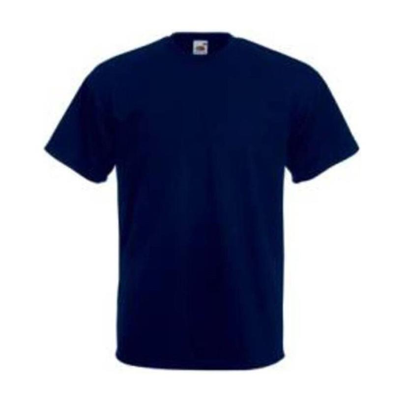 Tricou cu mânecă scurtă pentru bărbați Super Premium  Albastru L