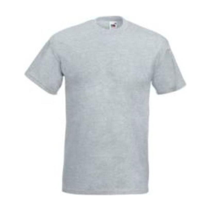 Tricou cu mânecă scurtă pentru bărbați Super Premium  Gri 5XL