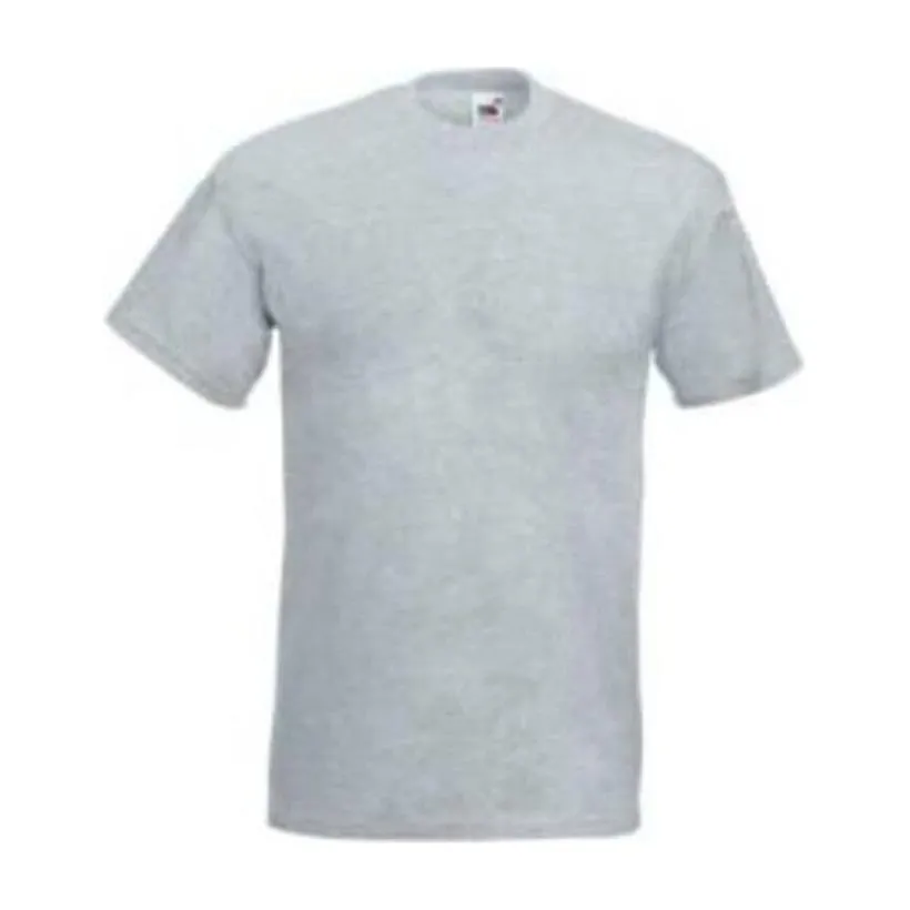 Tricou cu mânecă scurtă pentru bărbați Super Premium  Gri XL