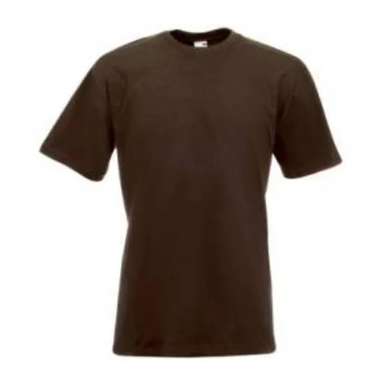 Tricou cu mânecă scurtă pentru bărbați Super Premium  Maro S