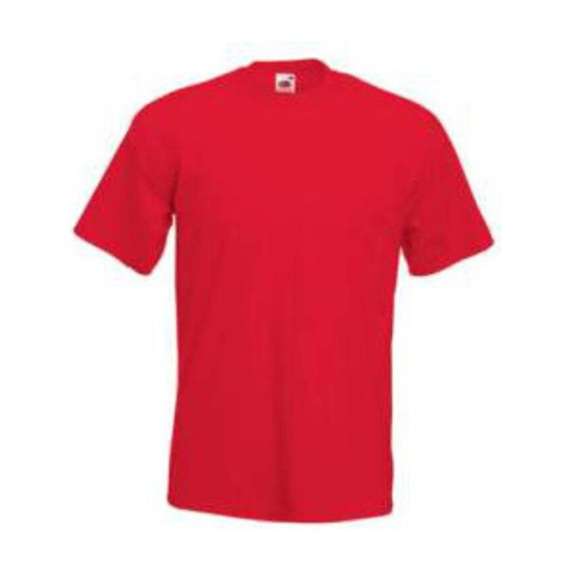 Tricou cu mânecă scurtă pentru bărbați Super Premium  Rosu 3XL