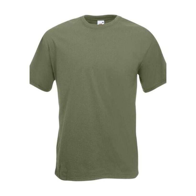 Tricou cu mânecă scurtă pentru bărbați Super Premium  Verde XL