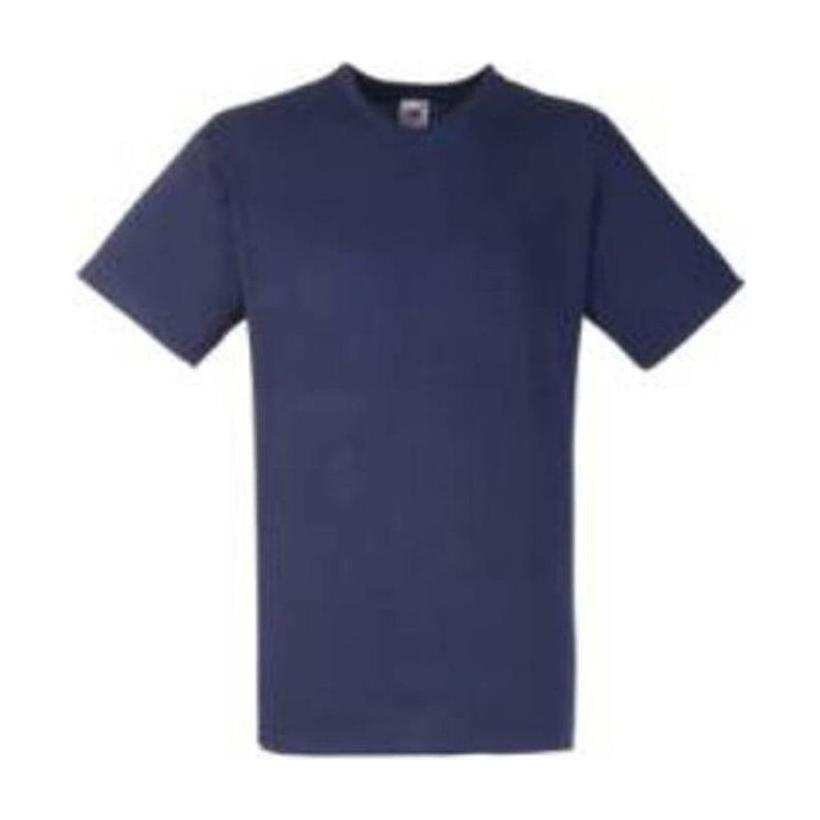 Tricou cu mânecă scurtă pentru bărbați V-NECK  Albastru XL