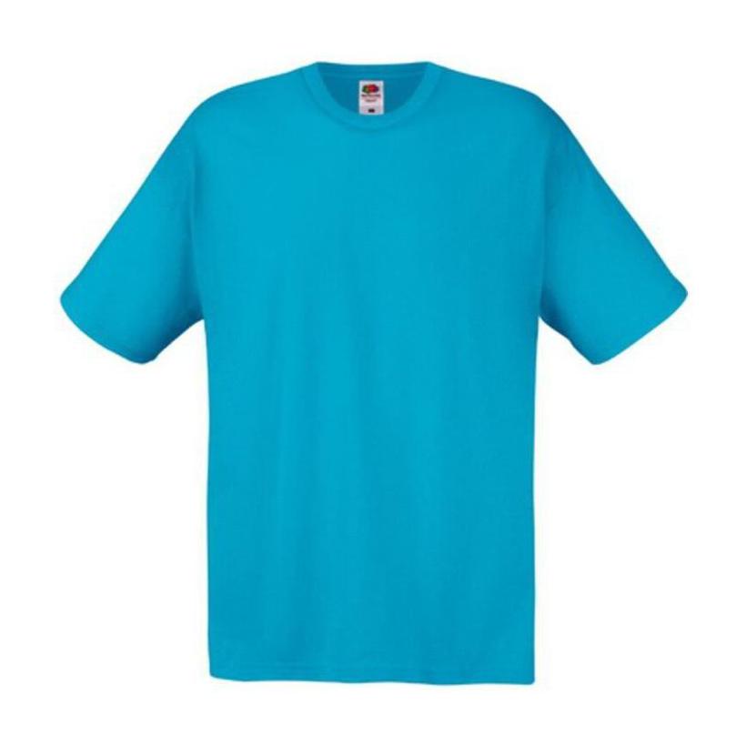 Tricou cu mânecă scurtă pentru bărbați Original Full Cut F01 Albastru
