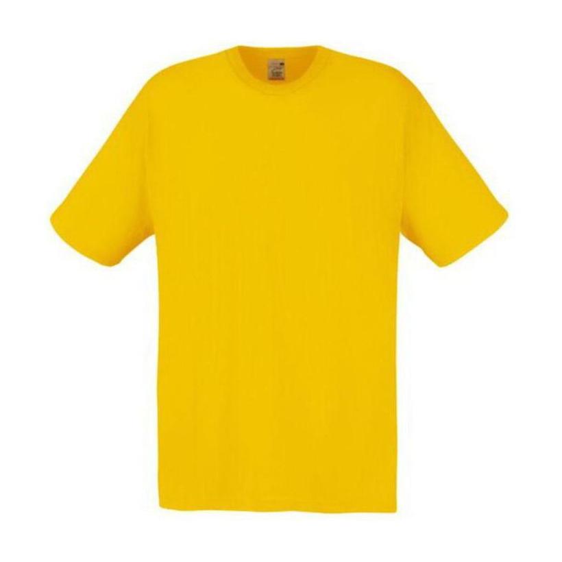 Tricou cu mânecă scurtă pentru bărbați Original Full Cut F01 Galben