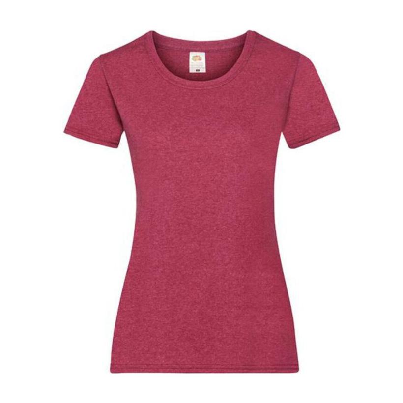 Tricou cu mânecă scurtă pentru femei Valueweight Rosu XS