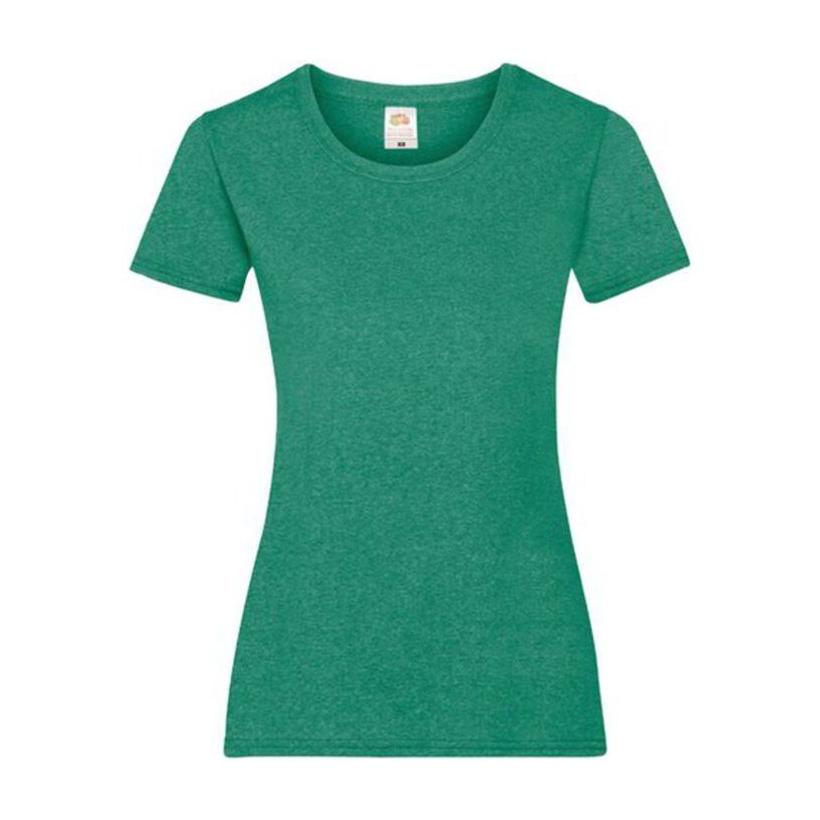 Tricou cu mânecă scurtă pentru femei Valueweight Verde XXL
