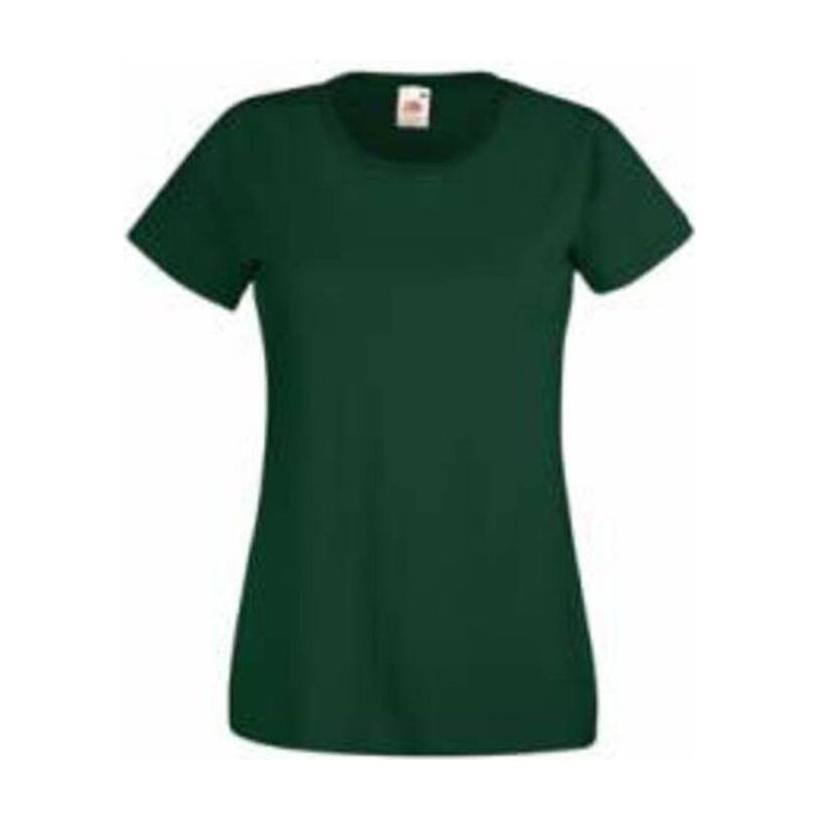 Tricou cu mânecă scurtă pentru damă Valueweight FU78 Verde
