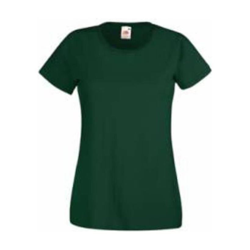 Tricou cu mânecă scurtă pentru femei Valueweight Verde XS