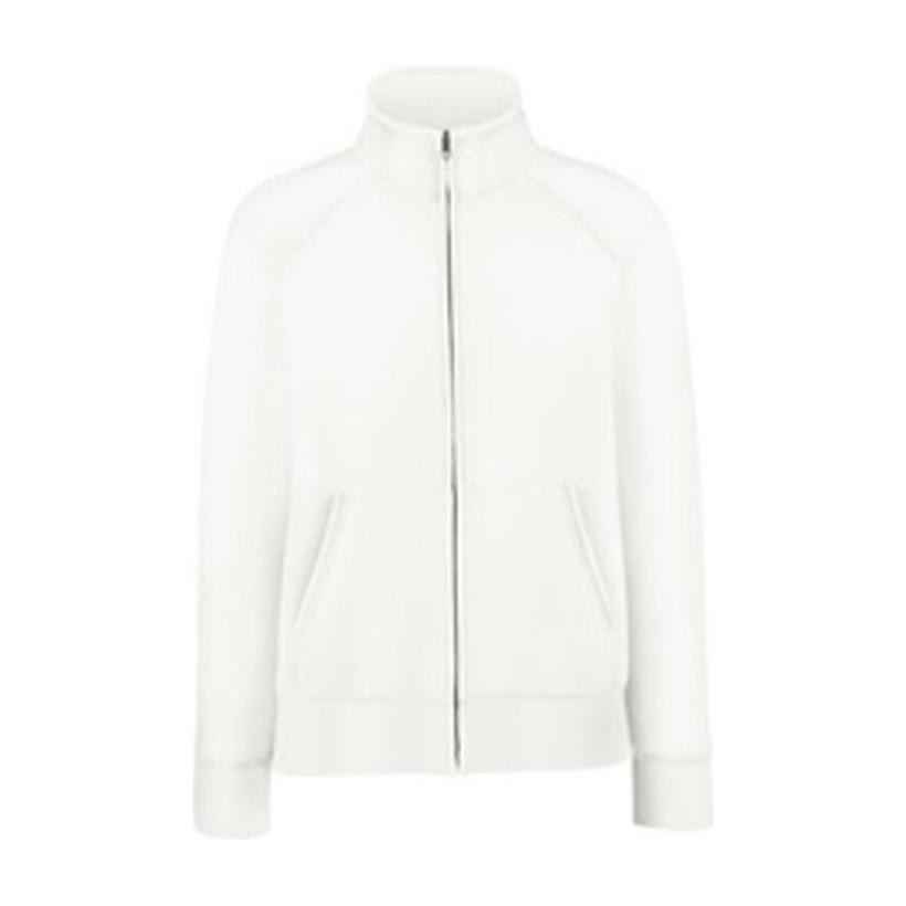 Jachetă de trening Premium Lady Fit White-Chewing Pink