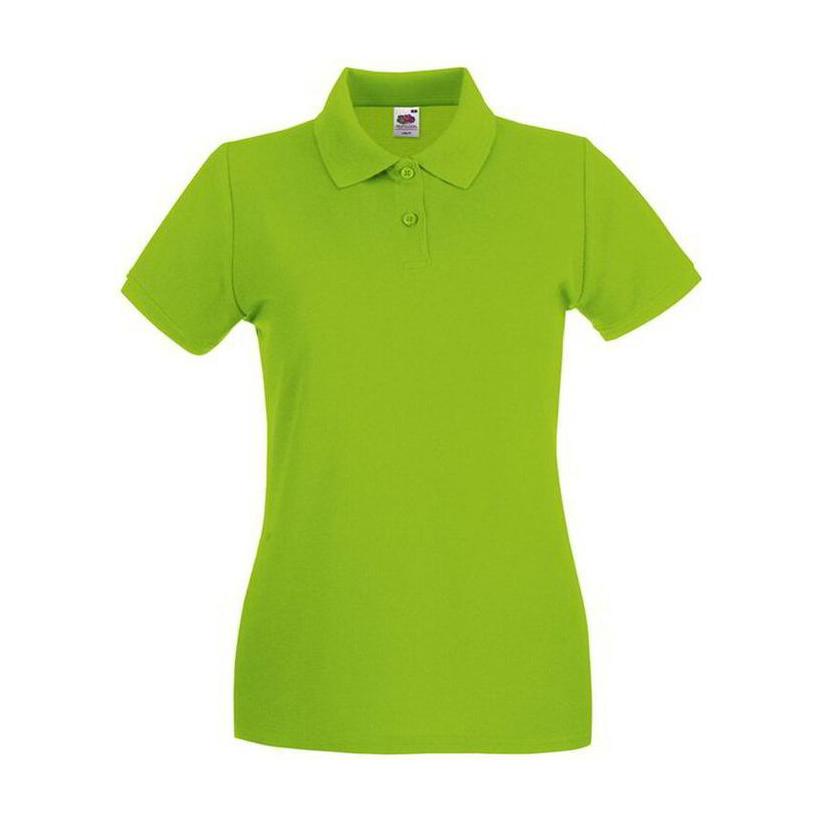 Tricou Polo cu mânecă scurtă pentru femei Premium Verde XL