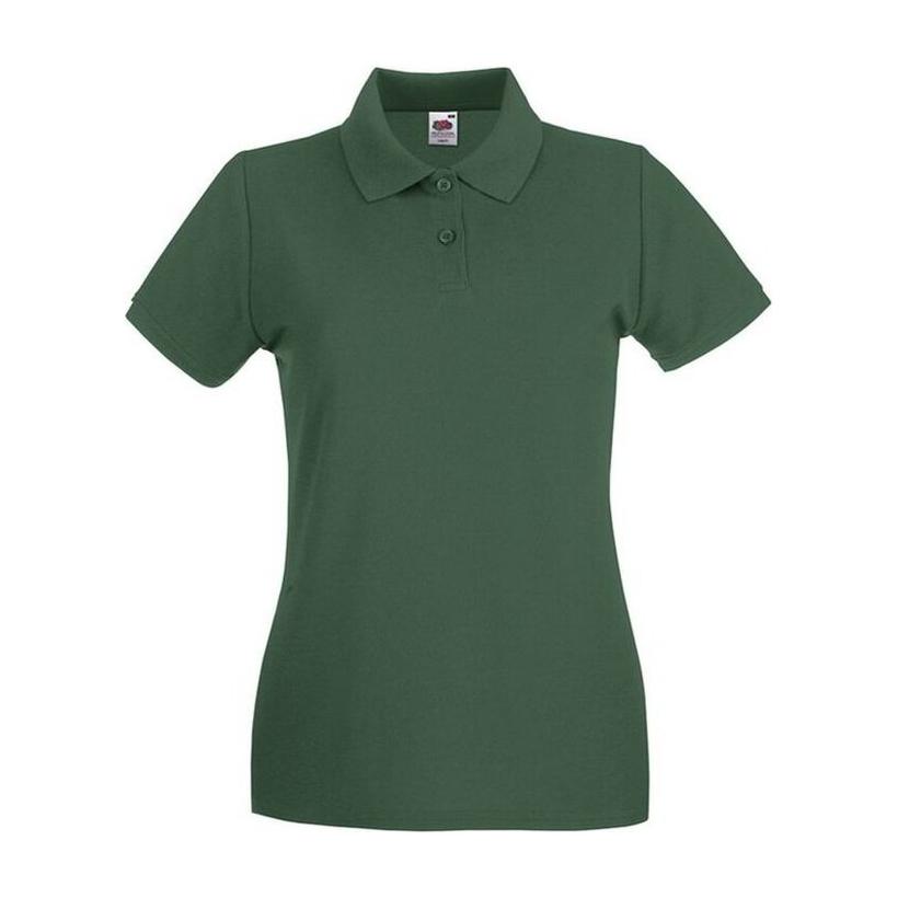 Tricou Polo cu mânecă scurtă pentru femei Premium Verde L