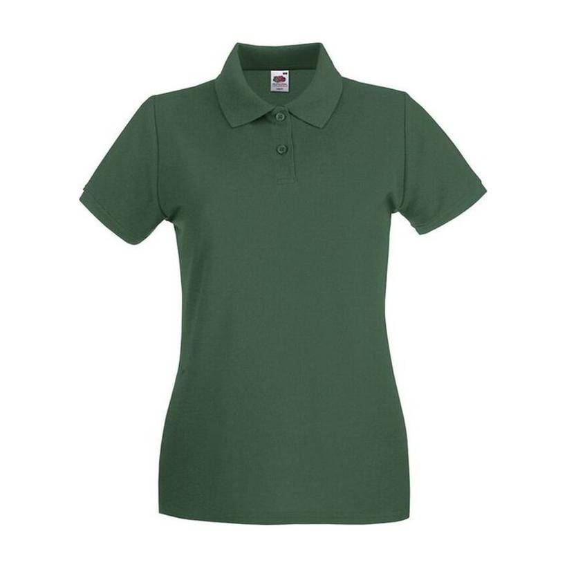 Tricou Polo cu mânecă scurtă pentru femei Premium Verde XXL